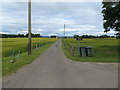 Track leading to Norwood Farm