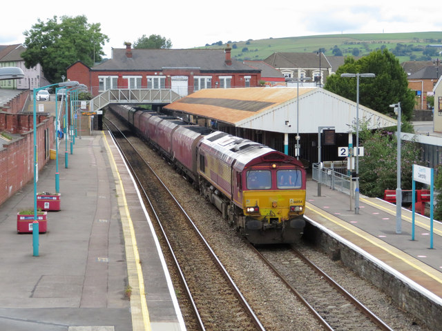 Coal train at Caerphilly
