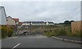 Access gate to greenfield development of houses, Bovey Tracey