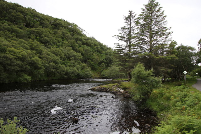 The river Kirkaig