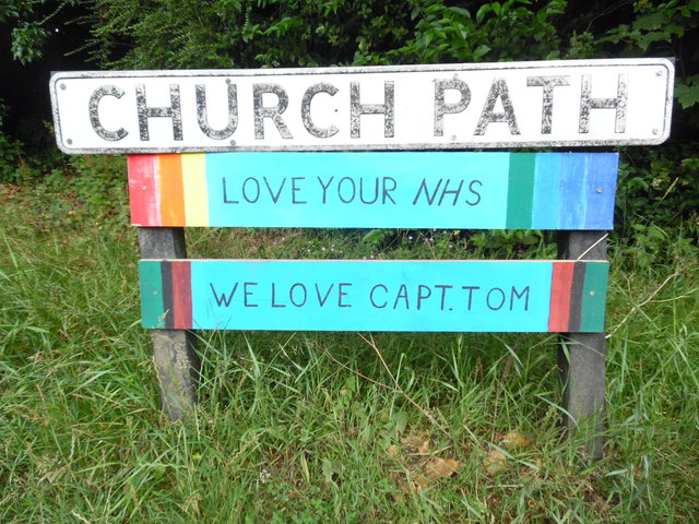 Church Path nameplate