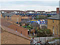 Rooftops near West Ham station