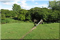 Aylesbury Ring footpath goes across a stream