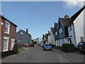 Looking south-east along West Street, Wivenhoe