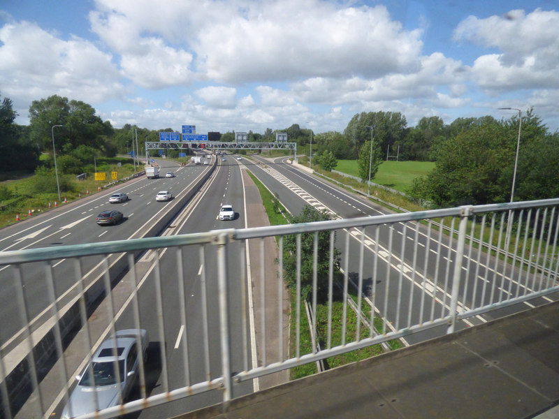 The M60 Motorway © Thomas Nugent Cc By Sa20 Geograph Britain And