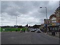 Looking from the B1016 into the A1160