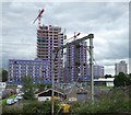 Construction work near Cornbrook