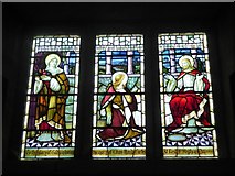 TM1714 : St James, Clacton: stained glass window (3) by Basher Eyre
