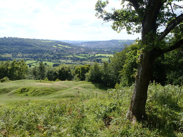 View to Bath from Brown's Folly Nature Reserve
