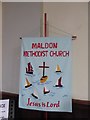 Maldon Methodist Church: banner