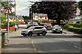 Traffic along Hospital Road, Omagh