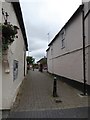 Looking from High Street into Dolphin Cut