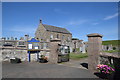 Aberdeenshire kirkyard scene