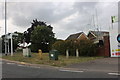 Hall Road at the junction of Rectory Road