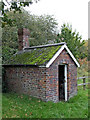 SJ6542 : Lockside Building, Audlem Locks No 4 in Cheshire by Roger  D Kidd