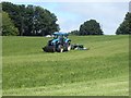 Mowing at Longfield House