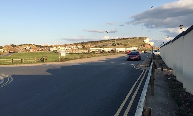 The eastern end of Marine Parade, Seaford