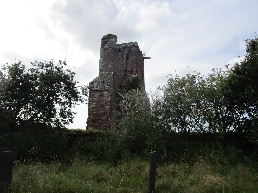 Ruined tower, Hamstall Ridware © Jonathan Thacker :: Geograph Britain ...