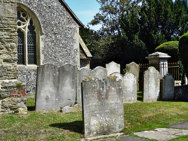 Graves in Henfield Churchyard