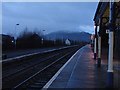 Morning on Kingussie station