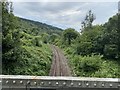 Railway line at Pontygwaith