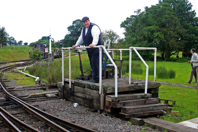 Amerton Railway - ground frame © Chris Allen cc-by-sa/2.0 :: Geograph ...