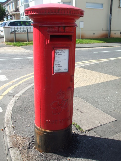 A Georgian postbox on Gays Road