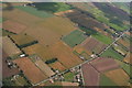 TF2456 : Cropmarks on fields near Coningsby: aerial 2020 (2) by Chris