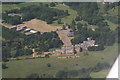 Stoke Rochford Hall: aerial 2020 (2)