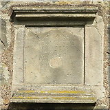 NT2076 : Carved stone on the wall of Lauriston Castle by M J Richardson
