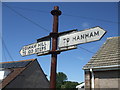 Old signs to the Hundred Steps