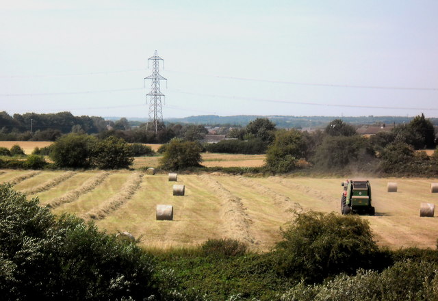Harvest time at Methley