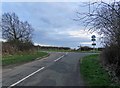 Pasture Lane/Clawson Lane junction