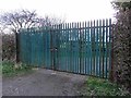 Gated compound on Pasture Lane