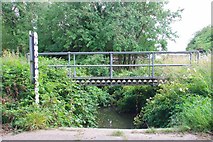 TL4334 : Footbridge over the River Stort by Glyn Baker