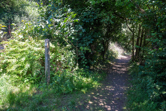 Slapton : Footpath © Lewis Clarke :: Geograph Britain and Ireland