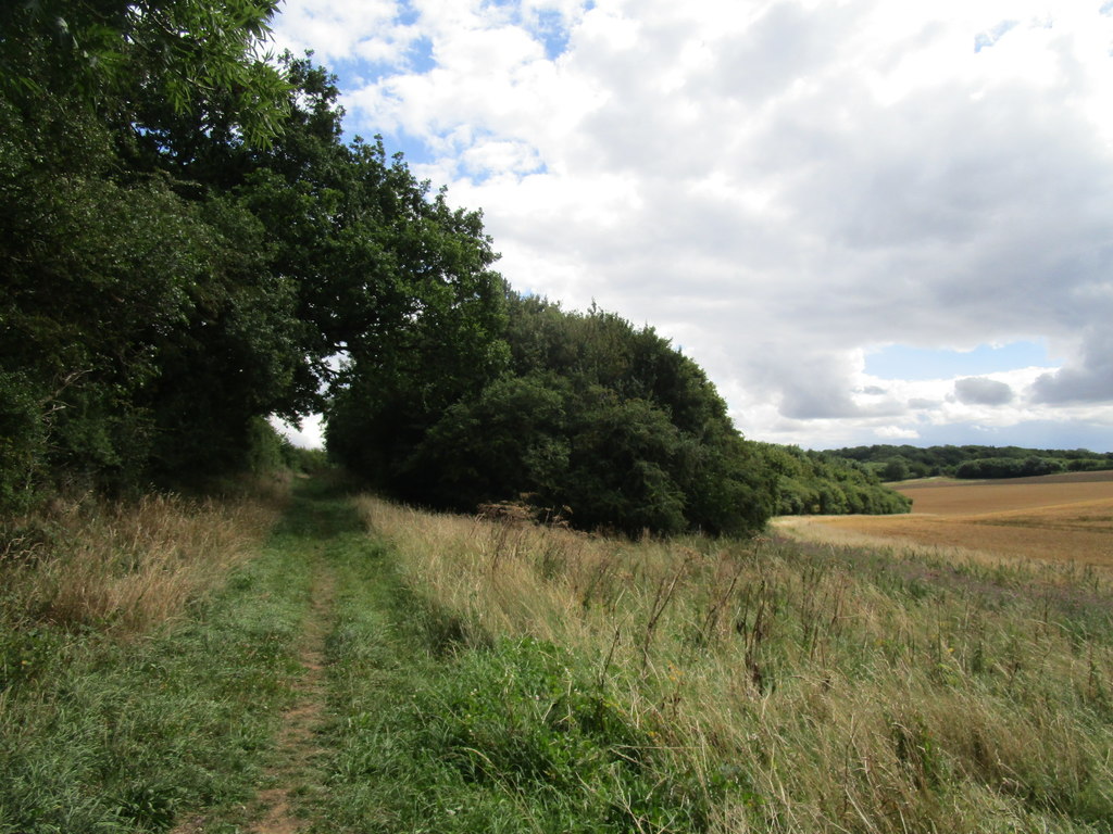 Footpath to Ryhall and Ryhall Heath © Jonathan Thacker :: Geograph ...