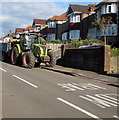 ST3090 : Tractor and trailer, Pillmawr Road, Malpas, Newport by Jaggery