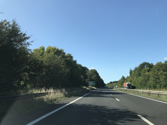 Signage on A34 southbound