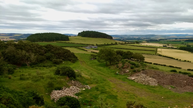 Flodden Hill from Branxton Moor