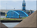 Compass bridge, Port of Cardiff