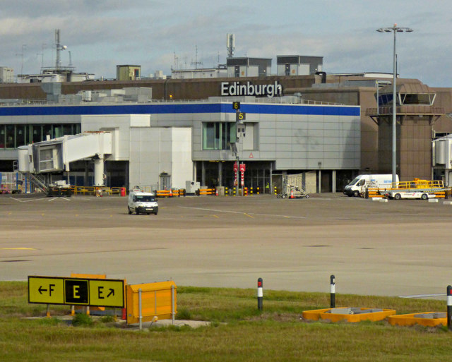 Airside at Edinburgh Airport