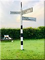 NY0831 : Direction Sign â€“ Signpost by H Stamper