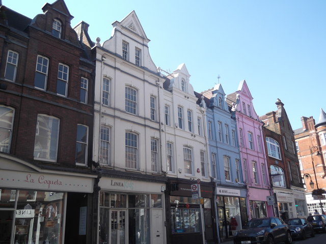 Shops and homes, Heath Street