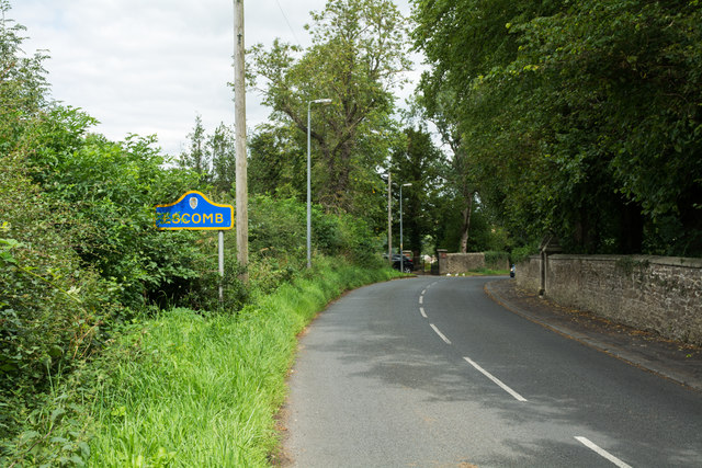 Hallimond Road descending towards Escomb