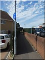 Cycle route and footpath off Chancel Lane, Pinhoe