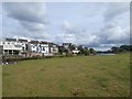 Houses in Countess Wear overlooking River Exe