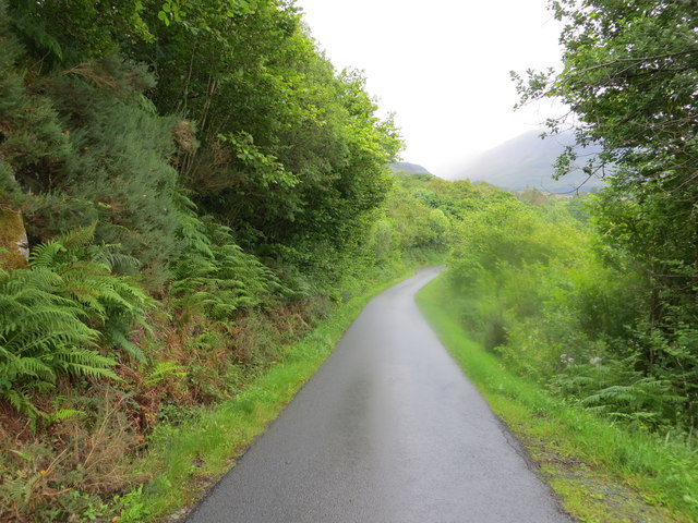 Minor road approaching Tornasithe