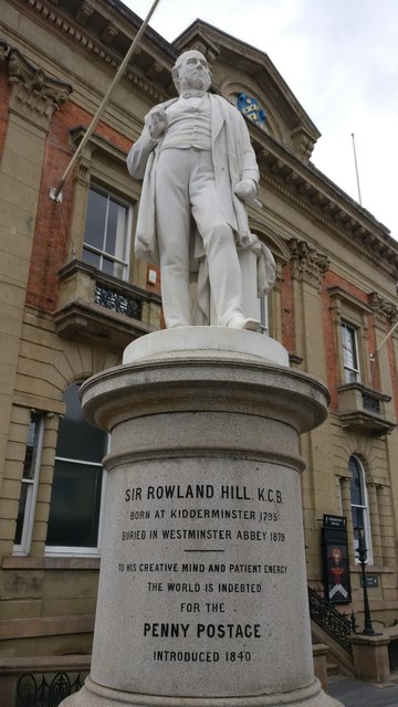 Statue of Sir Rowland Hill