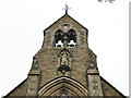 SJ8257 : All Saints, Odd Rode: bell turret by Stephen Craven